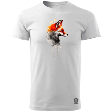 Magnolion Minimál róka v3 férfi póló - 19 szín, S-3XL