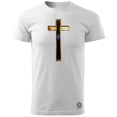 Magnolion Modern kereszt fantázia v11 férfi póló - 19 szín, S-3XL