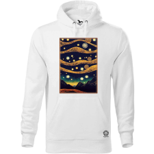 Magnolion Mozaik art deco hegyek v2 férfi pulóver - 19 szín, S-5XL férfi pulóver, kardigán