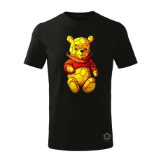 Magnolion Mozaik Micimackó fanart v1 gyerek póló - 11 szín, 4-12 éves