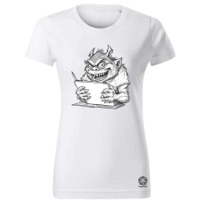 Magnolion Ne etesd a trollt v4 női póló - 19 szín, XS-2XL női póló