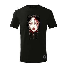 Magnolion Neo steampunk portré v1 gyerek póló - 11 szín, 4-12 éves gyerek póló