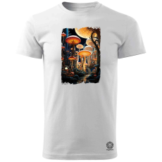 Magnolion Neomodern cybergoth fantázia v1 férfi póló - 19 szín, S-3XL