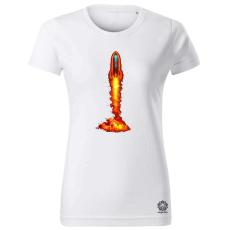 Magnolion neon rakéta kilövés v14 női póló - 19 szín, XS-2XL