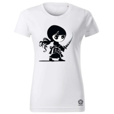 Magnolion Ninja lány v1 női póló - 19 szín, XS-2XL női póló