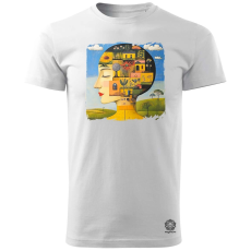 Magnolion Női gondolatok v2 férfi póló - 19 szín, S-3XL