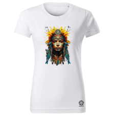 Magnolion Női indián portré v2 női póló - 19 szín, XS-2XL női póló