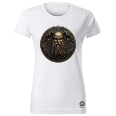 Magnolion Odin és Hugin Munin amulett v3 női póló - 19 szín, XS-2XL