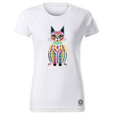Magnolion Ókori egyiptomi macska v1 női póló - 19 szín, XS-2XL női póló