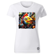 Magnolion Olajfestmény víz alatt v3 női póló - 19 szín, XS-2XL
