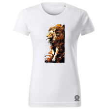 Magnolion Oroszlán háttérkép női póló - 19 szín, XS-2XL női póló