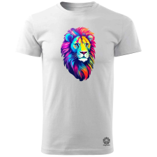 Magnolion Oroszlán matrica v6 férfi póló - 19 szín, S-3XL férfi póló