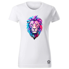 Magnolion Oroszlán matrica v7 női póló - 19 szín, XS-2XL női póló