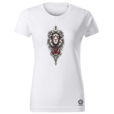 Magnolion Oroszlán tetoválás v19 női póló - 19 szín, XS-2XL női póló