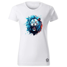 Magnolion Oroszlánüvöltés v4 női póló - 19 szín, XS-2XL női póló