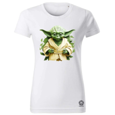 Magnolion Papírművészet Yoda fanart v1 női póló - 19 szín, XS-2XL