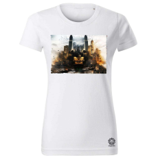 Magnolion Pareidolia Batman város fantázia v2 női póló - 19 szín, XS-2XL
