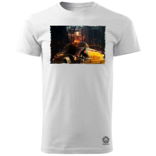 Magnolion Pareidolia Logan város fantázia v3 férfi póló - 19 szín, S-3XL férfi póló
