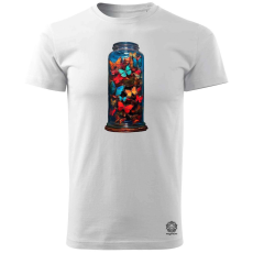 Magnolion Pillangó fantázia v3 férfi póló - 19 szín, S-3XL