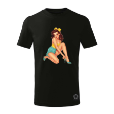 Magnolion Pin-up girl v23 gyerek póló - 11 szín, 4-12 éves gyerek póló