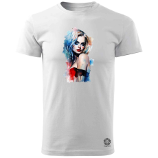 Magnolion Pinup Harley Quinn v1 férfi póló - 19 szín, S-3XL