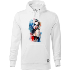 Magnolion Pinup Harley Quinn v1 férfi pulóver - 19 szín, S-5XL férfi pulóver, kardigán