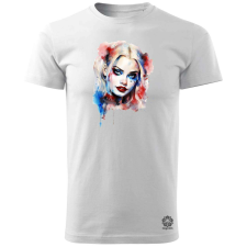 Magnolion Pinup Harley Quinn v3 férfi póló - 19 szín, S-3XL férfi póló