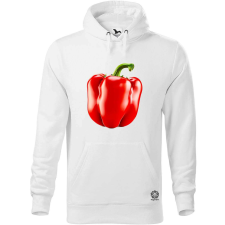 Magnolion Piros édes paprika férfi pulóver - 19 szín, S-5XL férfi pulóver, kardigán