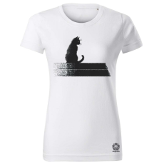 Magnolion Pixel macska v1 női póló - 19 szín, XS-2XL
