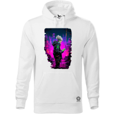 Magnolion Pixelart cyberpunk hacker v4 férfi pulóver - 19 szín, S-5XL férfi pulóver, kardigán