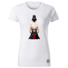 Magnolion Pixelart Gésa hátulról v1 női póló - 19 szín, XS-2XL