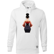 Magnolion Pixelart Gésa hátulról v4 férfi pulóver - 19 szín, S-5XL férfi pulóver, kardigán