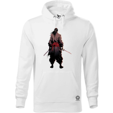 Magnolion Pixelart Szamuráj hátulról v5 férfi pulóver - 19 szín, S-5XL