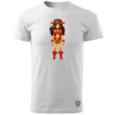 Magnolion Pixelart törzsi díszek v8 férfi póló - 19 szín, S-3XL