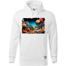 Magnolion Pointillizmus Szarvas férfi pulóver - 19 szín, S-5XL