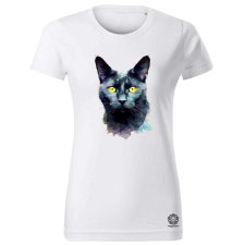 Magnolion Poligon macska v1 női póló - 19 szín, XS-2XL női póló