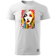 Magnolion Pop art arc v3 férfi póló - 19 szín, S-3XL férfi póló