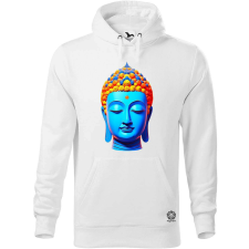 Magnolion Pop art Buddha szobor v2 férfi pulóver - 19 szín, S-5XL férfi pulóver, kardigán