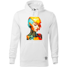 Magnolion Pop art cyberpunk portré v5 férfi pulóver - 19 szín, S-5XL férfi pulóver, kardigán