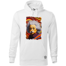 Magnolion Pop art Einstein v21 férfi pulóver - 19 szín, S-5XL