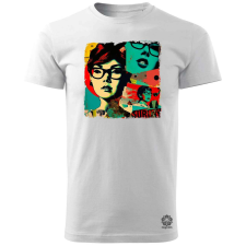 Magnolion Pop art kollázs v2 férfi póló - 19 szín, S-3XL férfi póló