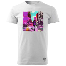 Magnolion Pop art kollázs v6 férfi póló - 19 szín, S-3XL férfi póló