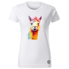 Magnolion Pop art láma női póló - 19 szín, XS-2XL női póló