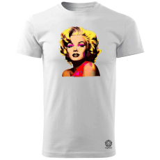 Magnolion Pop art Marilyn Monroe v2 férfi póló - 19 szín, S-3XL