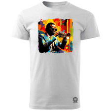 Magnolion Pop art Miles Davis v2 férfi póló - 19 szín, S-3XL férfi póló