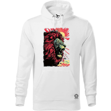 Magnolion Pop art oroszlán v6 férfi pulóver - 19 szín, S-5XL férfi pulóver, kardigán
