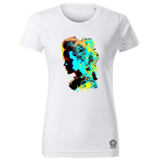 Magnolion Pop art sziluett v1 női póló - 19 szín, XS-2XL női póló
