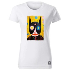 Magnolion Pop art szürreális maszk v2 női póló - 19 szín, XS-2XL