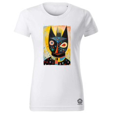 Magnolion Pop art szürreális maszk v3 női póló - 19 szín, XS-2XL