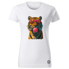 Magnolion Popart tigris v1 női póló - 19 szín, XS-2XL női póló